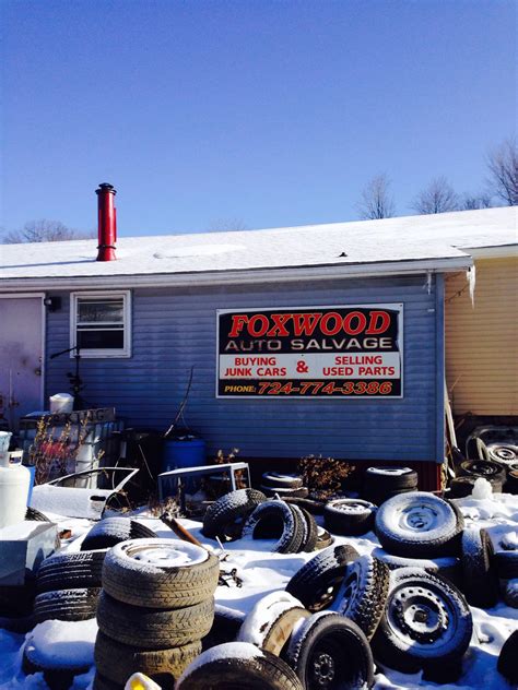 Foxwood auto salvage  Monday 08:00 - 18:00